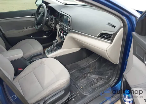 2019 Hyundai Elantra Sel из США, поврежденный, VIN 5NPD84LF8KH416823